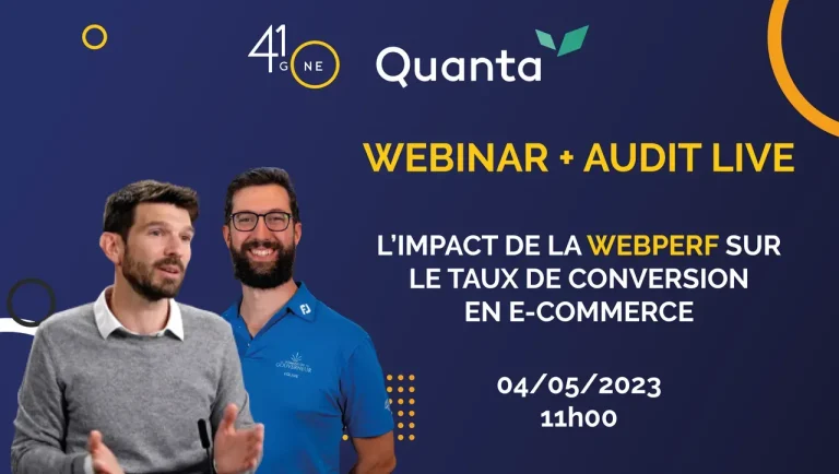 Lire la suite à propos de l’article Webinar du 04/05 : L’impact de la webperf sur le taux de conversion