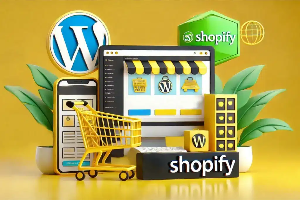 shopify ou wordpress
